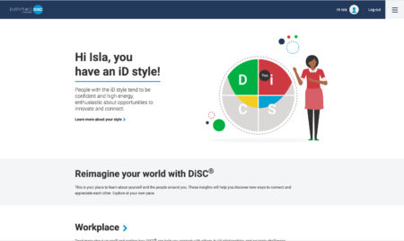 Everything DiSC Catalyst Sign In Page